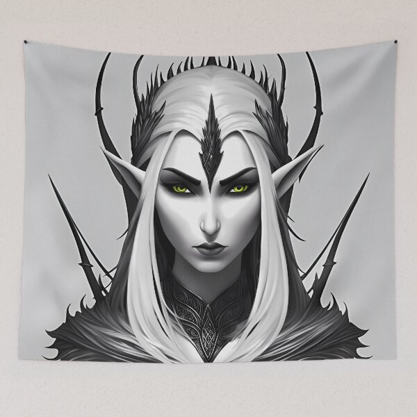 Artikelvorschau, Dark Fantasy Female Marbleborn Character 03 entworfen und verkauft von Inspire-Imagery.
