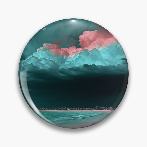 Item preview,  "Dark Beach under a Pink Stormy Sky" designed and sold by Anthonny Barlan.