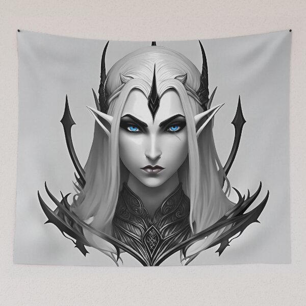 Artikelvorschau, Dark Fantasy Female Marbleborn Character 04 entworfen und verkauft von Inspire-Imagery.