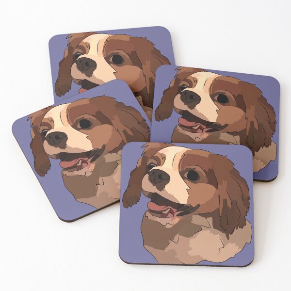 Item preview, Goofy Doggo - Rey Charles Cavalier Spaniel designed and sold by xCrypticCatx.