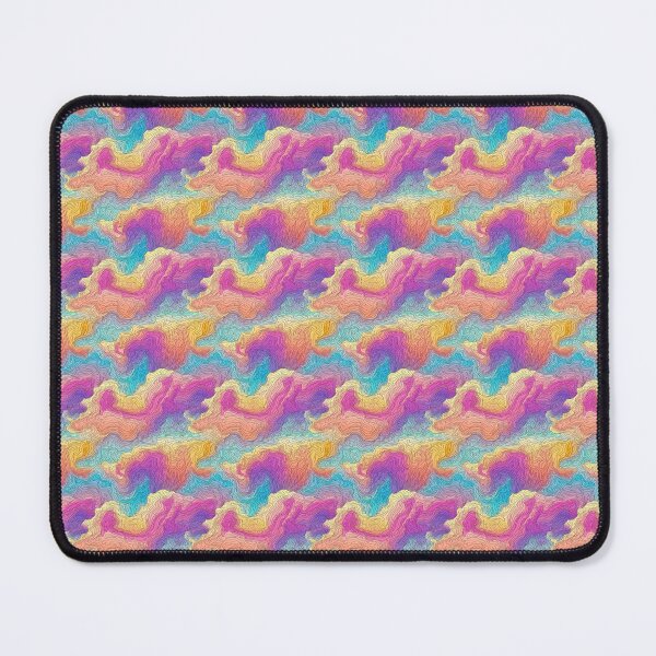 Item preview, Colorful Pastel Topographic Map Pattern designed and sold by PatternsFTW.
