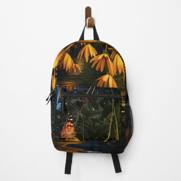 Item preview, Yellow Flowers Butterflies Lake designed and sold by GLORY-LIFE.