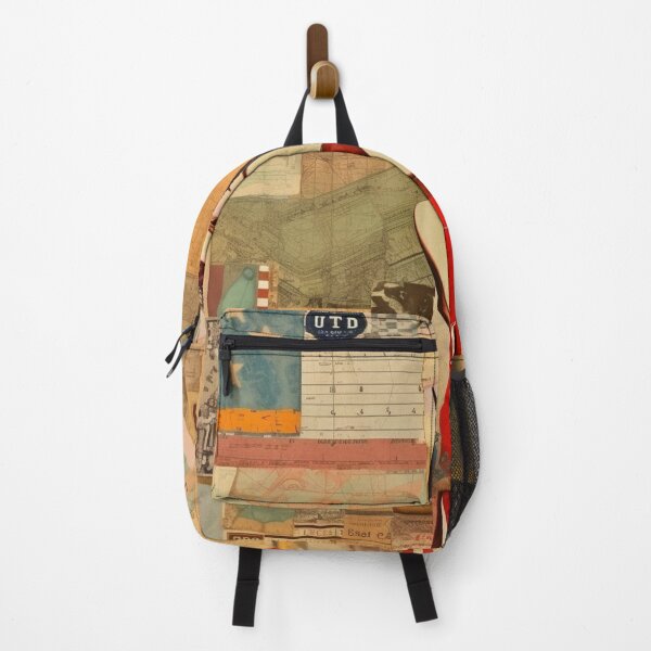 Item preview,  America Retro Vintage Patchwork of Americana Pattern Collage designed and sold by BrandonArtWorld.