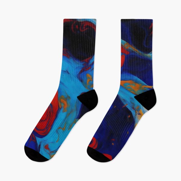 Item preview, Blue and red designed and sold by splattersart.