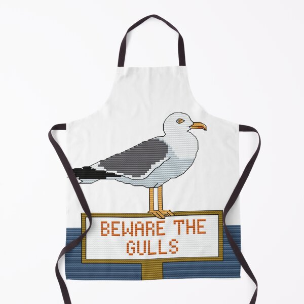 Item preview, Seagull - Beware the Gulls designed and sold by JadeMadeThis.