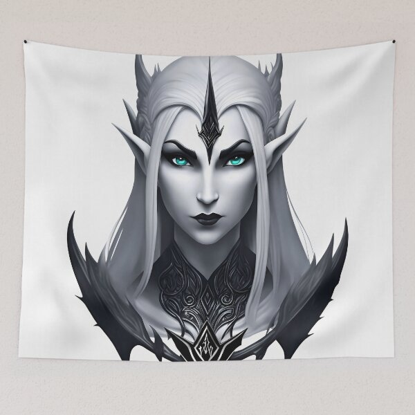 Artikelvorschau, Dark Fantasy Female Marbleborn Character 06 entworfen und verkauft von Inspire-Imagery.