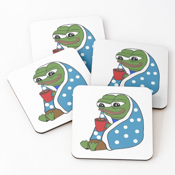Item preview, Comfy Coffee Pepe designed and sold by ComfyMerchant.