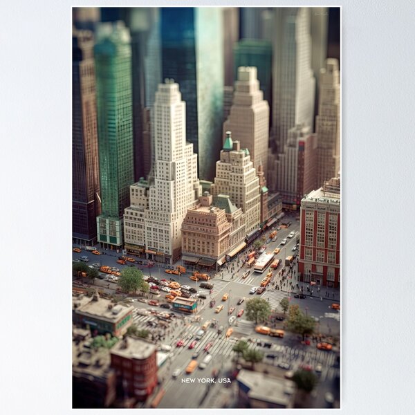 Item preview, New York - World Views designed and sold by PapayaPixels.