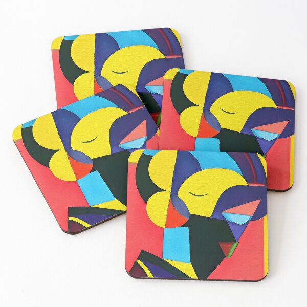 Item preview, Colorful Expressionism in Artwork of a Woman's Face designed and sold by The Bubble 1307.
