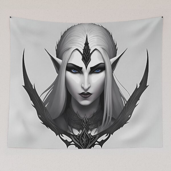 Artikelvorschau, Dark Fantasy Female Marbleborn Character 07 entworfen und verkauft von Inspire-Imagery.