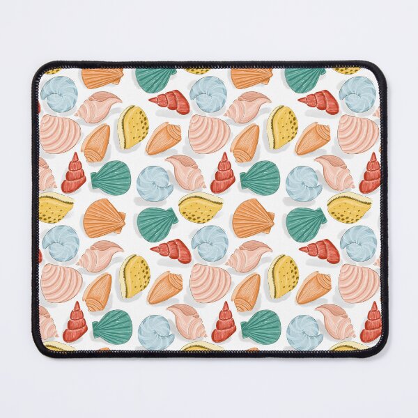 Item preview, Seashells-hand-drawn-sea-shells-white-beach designed and sold by Kimmygowland.