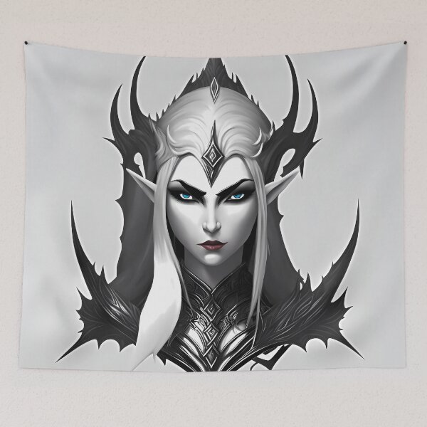 Artikelvorschau, Dark Fantasy Female Marbleborn Character 08 entworfen und verkauft von Inspire-Imagery.