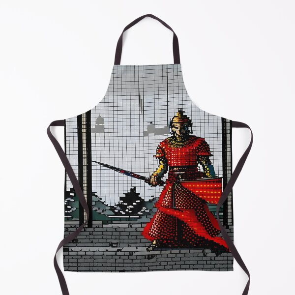 Item preview, Pixel art red samurai designed and sold by brandway.