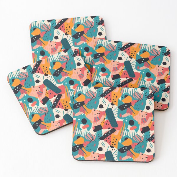 Item preview, Get groovy with our 90s-inspired Shapes design designed and sold by PatternStream.