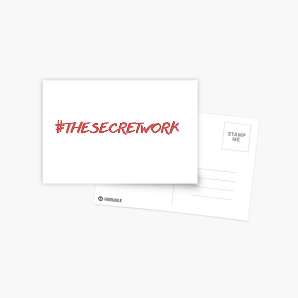 #thesecretworks Postcard