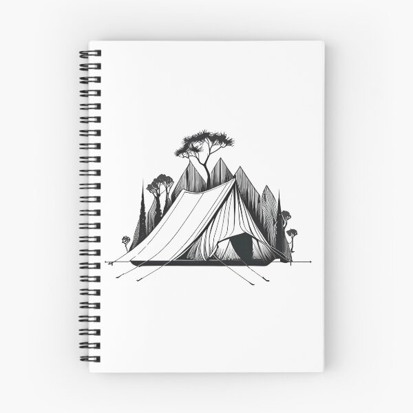 Item preview, Camp Life: Tent-Inspired Artwork for Outdoor Enthusiasts and Camping Lovers designed and sold by Watzek.