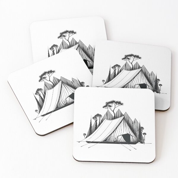 Item preview, Camp Life: Tent-Inspired Artwork for Outdoor Enthusiasts and Camping Lovers designed and sold by Watzek.