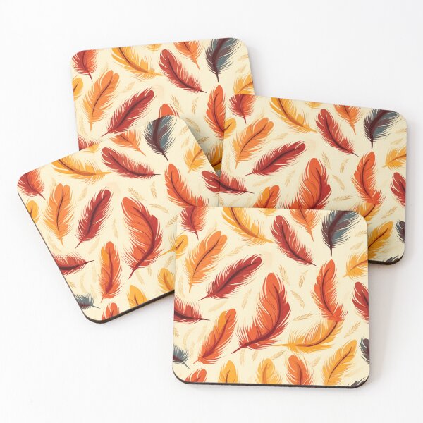 Item preview, A Bird Feather Pattern designed and sold by StudioRedKoala.
