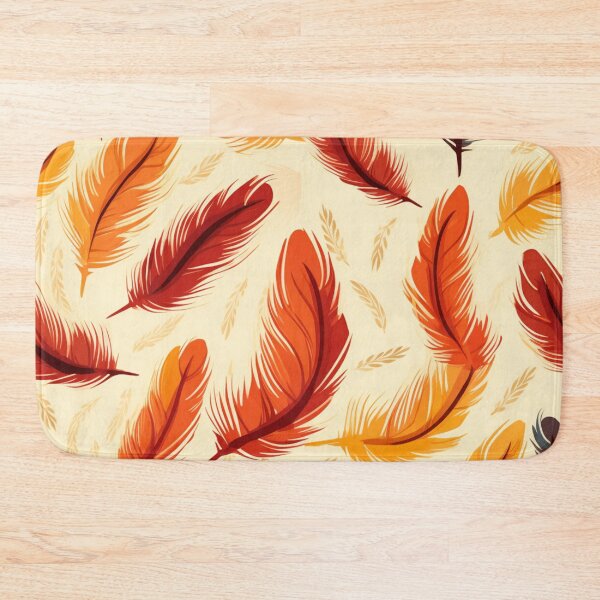 Item preview, A Bird Feather Pattern designed and sold by StudioRedKoala.