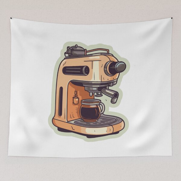 Aperçu de l'œuvre Expresso de science-fiction vintage Sticker créée et vendue par Bjammer.
