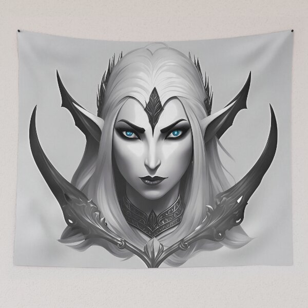 Artikelvorschau, Dark Fantasy Female Marbleborn Character 10 entworfen und verkauft von Inspire-Imagery.