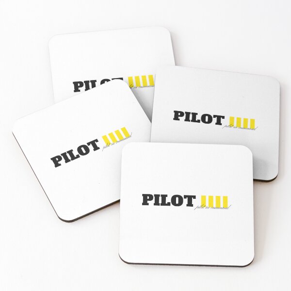 Item preview, Flight Crew Pilot in Command PIC Captain First Officer golden stripes rank designed and sold by AviationArtists.