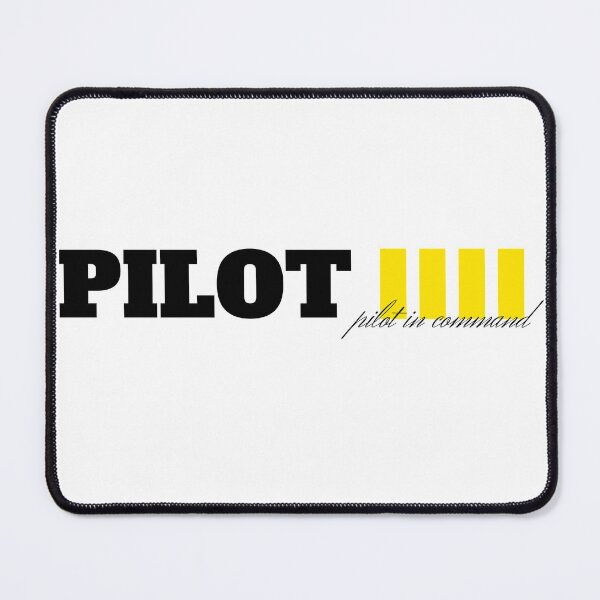 Item preview, Flight Crew Pilot in Command PIC Captain First Officer golden stripes rank designed and sold by AviationArtists.