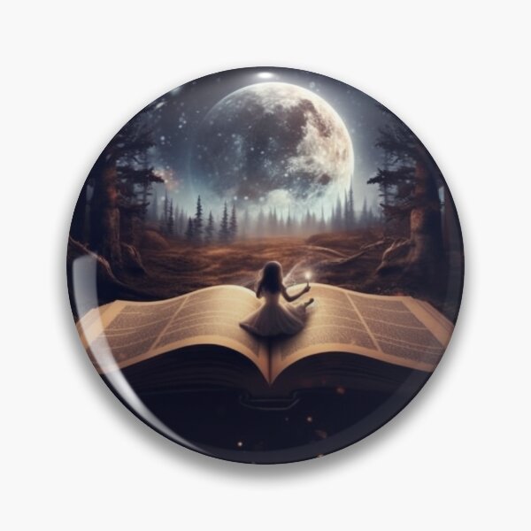 Item preview, Living Book - Spellbinding Night designed and sold by LukeAiWalker.