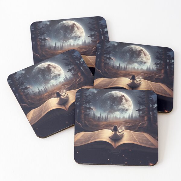 Item preview, Living Book - Spellbinding Night designed and sold by LukeAiWalker.