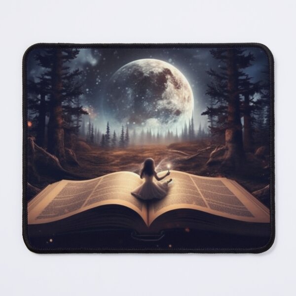 Item preview, Living Book - Spellbinding Night designed and sold by LukeAiWalker.