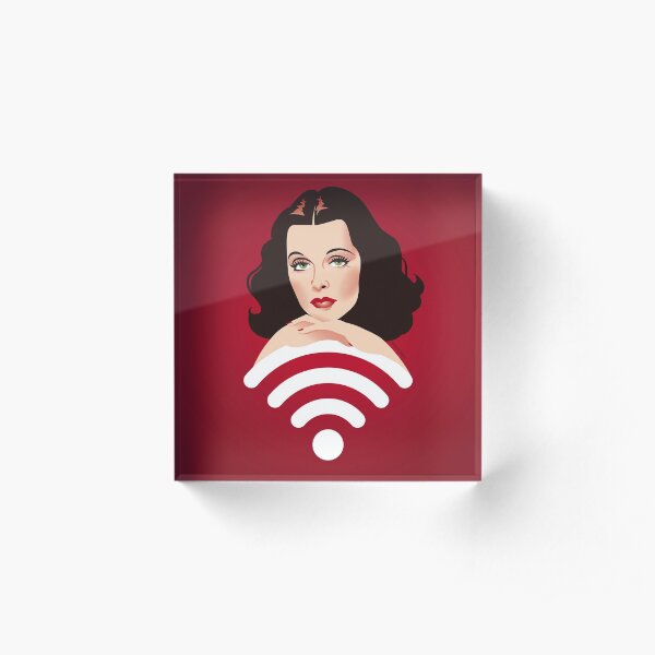 Hedy Wifi Acrylic Block