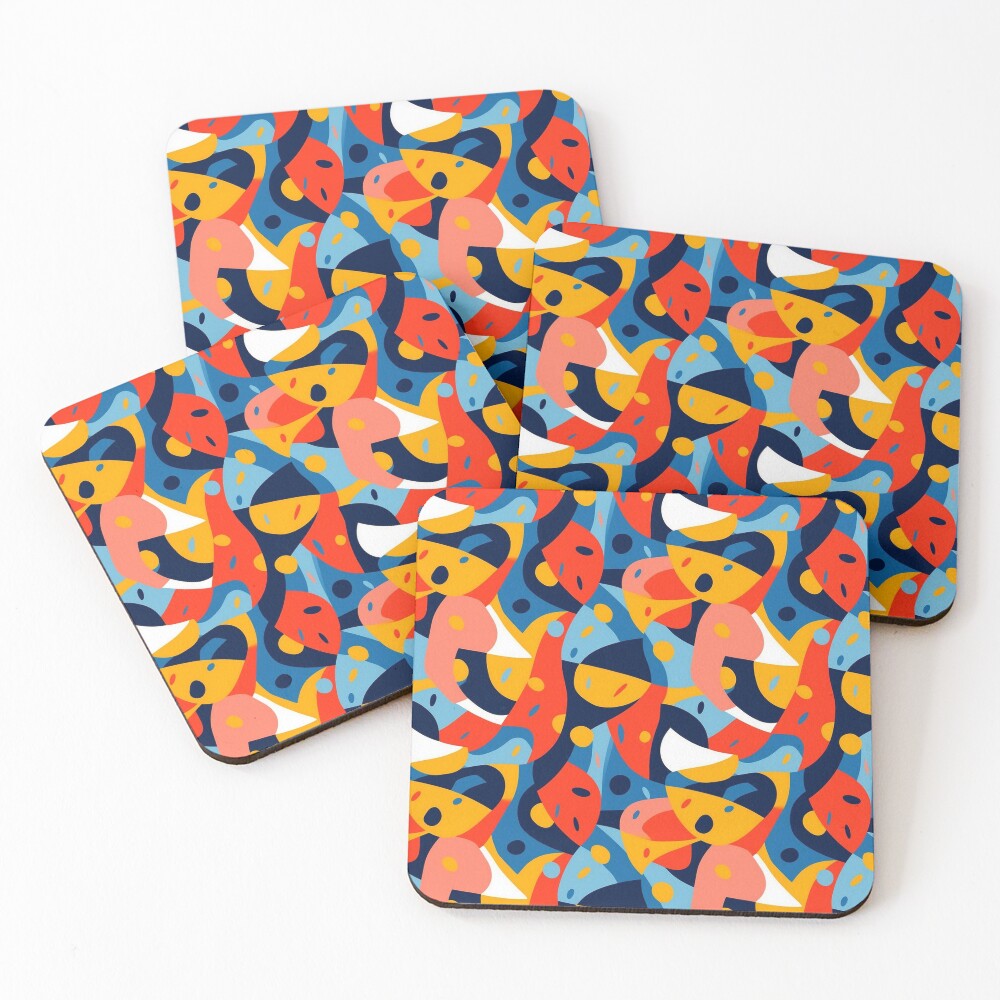 Item preview, Coasters (Set of 4) designed and sold by PatternStream.