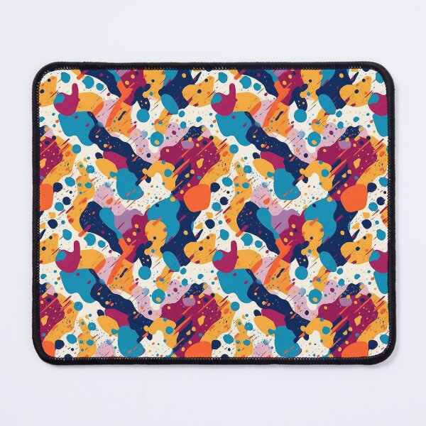 Item preview, Colorful Splatter Shapes - Expressive Abstract Design by Pattern Stream designed and sold by PatternStream.