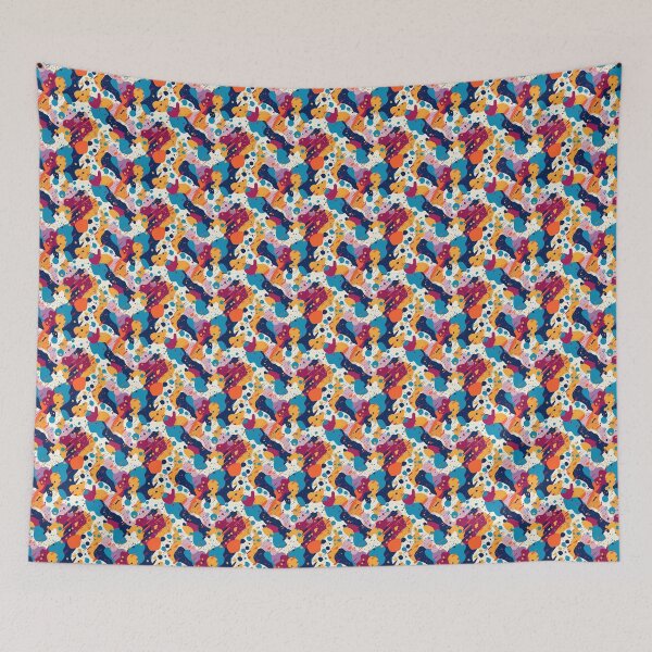 Item preview, Colorful Splatter Shapes - Expressive Abstract Design by Pattern Stream designed and sold by PatternStream.