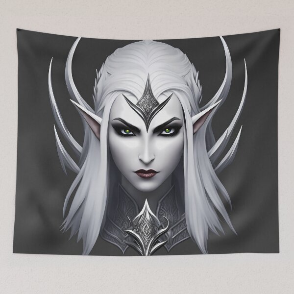 Artikelvorschau, Dark Fantasy Female Marbleborn Character 12 entworfen und verkauft von Inspire-Imagery.