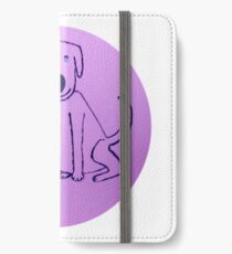 Dog - Chien - Martin Boisvert Étui portefeuille/coque/skin iPhone