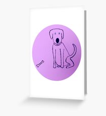 Dog - Chien - Martin Boisvert Carte de vœux