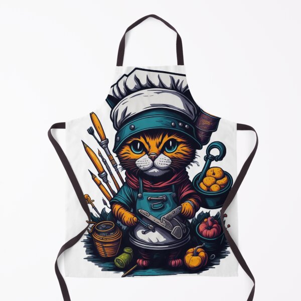 Item preview, Kooky Chef Kitten designed and sold by harperjg.