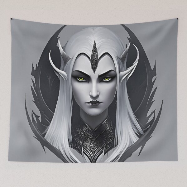 Artikelvorschau, Dark Fantasy Female Marbleborn Character 13 entworfen und verkauft von Inspire-Imagery.