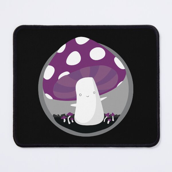 Item preview, asexual pride mushroom designed and sold by plotDriving-NPC.