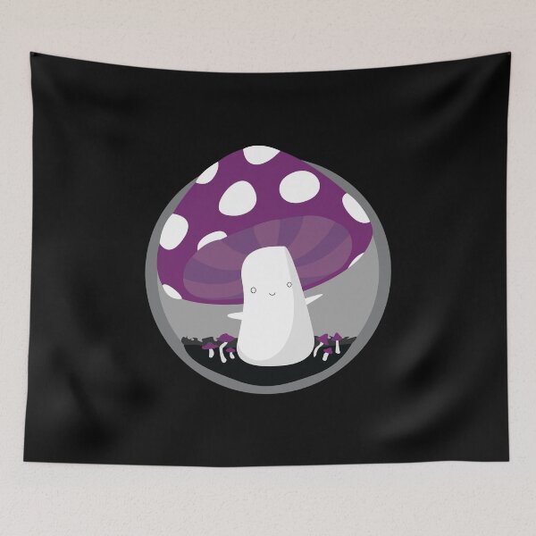 Item preview, asexual pride mushroom designed and sold by plotDriving-NPC.