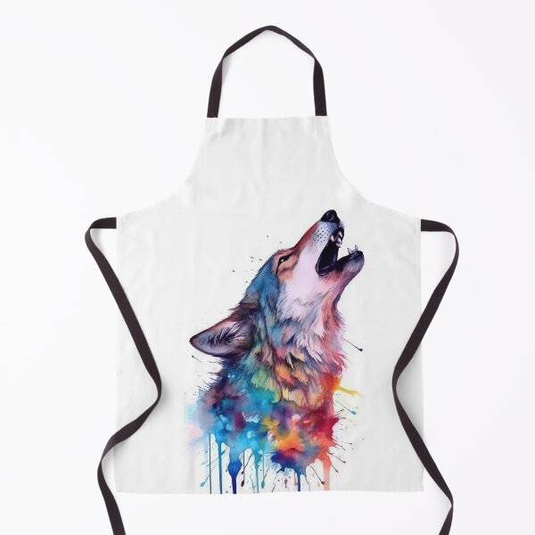 Item preview, Howling wolf designed and sold by Rosaliartbook.