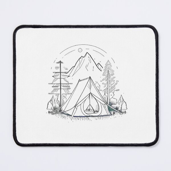 Item preview, Simple Shelter: Minimalist Tent Design for Camping Enthusiasts and Nature Lovers designed and sold by Watzek.