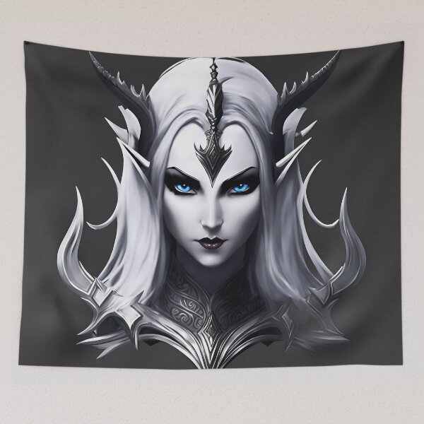 Artikelvorschau, Dark Fantasy Female Marbleborn Character 14 entworfen und verkauft von Inspire-Imagery.