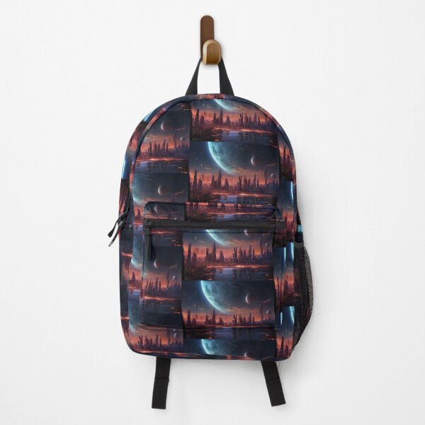 Item preview, Sunset in the city designed and sold by Rosaliartbook.
