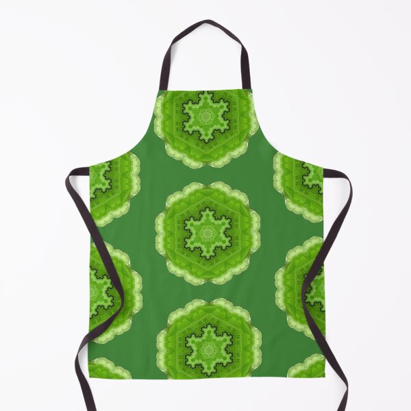 Item preview, Peridot Fractal Crystal Mandala designed and sold by Ciel Walko.