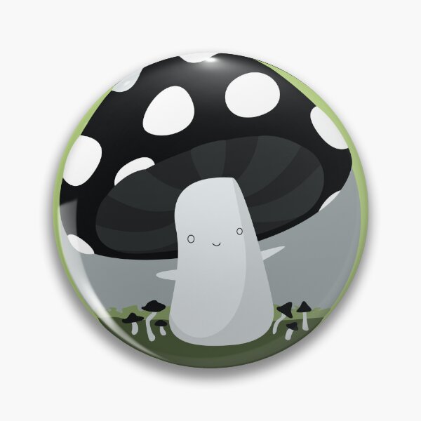 Item preview, agender pride mushroom designed and sold by plotDriving-NPC.