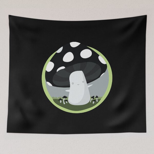 Item preview, agender pride mushroom designed and sold by plotDriving-NPC.