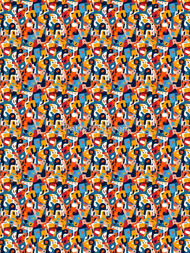 Thumbnail 3 von 3, Tuch, Doors Dimensions - Explore the World of Geometry with Pattern Stream designt und verkauft von PatternStream.
