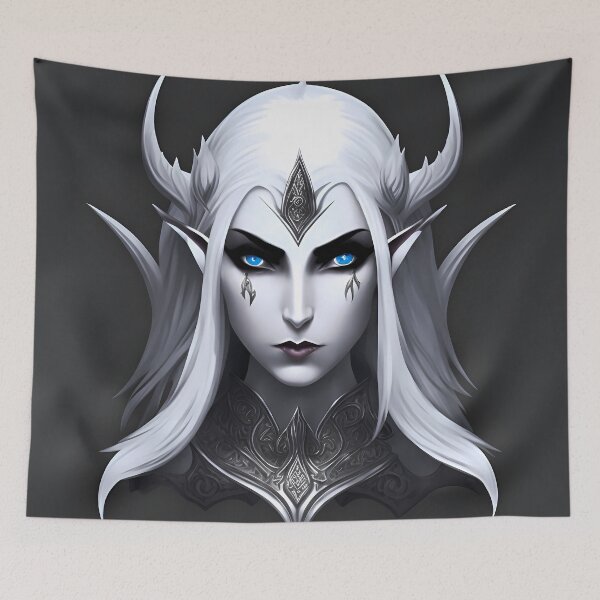 Artikelvorschau, Dark Fantasy Female Marbleborn Character 15 entworfen und verkauft von Inspire-Imagery.